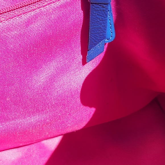 Bright Blue Coach Purse - Picture 13 of 16